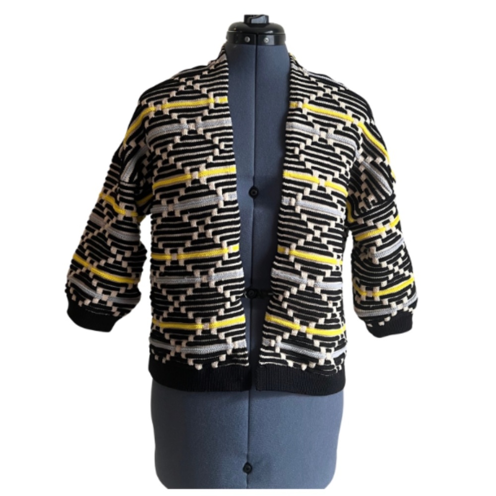 H&M Open Textured Cardigan Sz XS